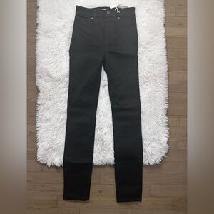 New Women’s Madewell Curvy High Rise Black Skinny Jeans Size 23